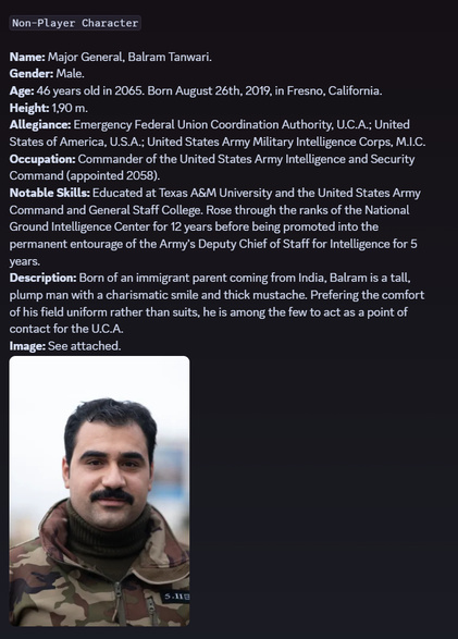Character profile: Balram Tanwari