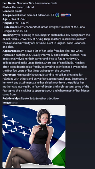 Character profile: Nim Suda